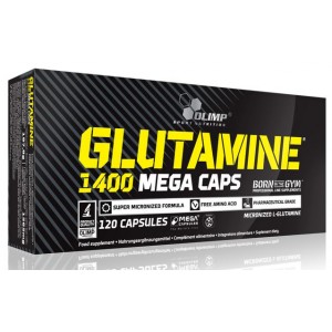 GLUTAMINE 1400 MEGA CAPS 120 CAPS