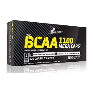 BCAA 1100 MEGA CAPS 120 CAPS