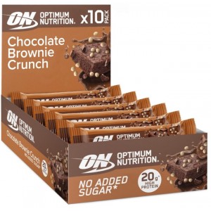 CHOCOLATE BROWNIE CRUNCH BAR 10X65 GR