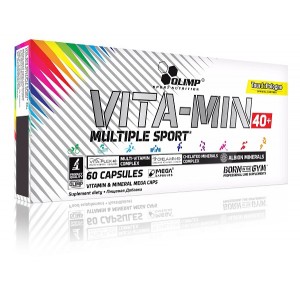 VITA-MIN MULTIPLE SPORT 40+ 60 CAPS