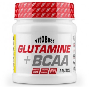 GLUTAMINE + BCAA 500 GR
