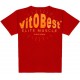 CAMISETA OVERSIZE BODYBUILDING ROJA