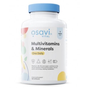 MULTIVITAMINS & MINERALS ONE DAILY 120 CAPS