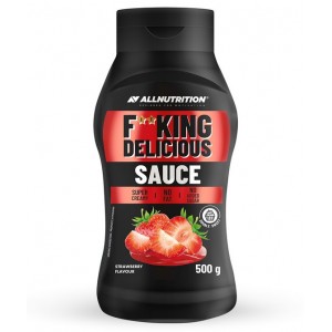 FITKING DELICIOUS SAUCE STRAWBERRY 500 GR