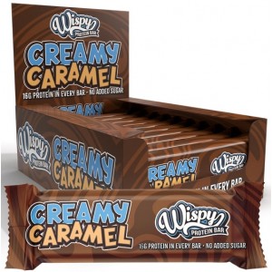 WISPY PROTEIN BAR CREAMY CARAMEL 10X55 GR