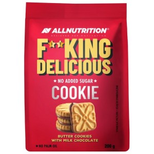 FITKING COOKIE BUTTER COOKIES WITH MILK CHOCOLATE 200 GR