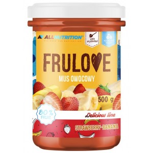FRULOVE FRUIT MOUSSE STRAWBERRY-BANANA 500 GR