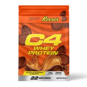 C4 WHEY PROTEIN REESES PEANUT BUTTER CHOCO 814 GR