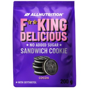 FITKING SANDWICH COOKIE COCOA 200 GR