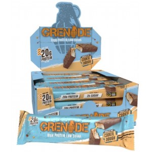 GRENADE COOKIE DOUGH PROTEIN BAR 12X60 GR