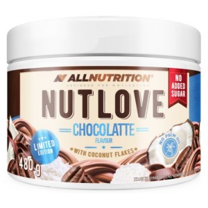 NUTLOVE CHOCOLATTE WITH COCONUT FLAKES 480 GR
