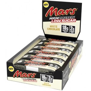 MARS HI PROTEIN BAR LOW SUGAR WHITE CHOCOLATE 12X57 GR