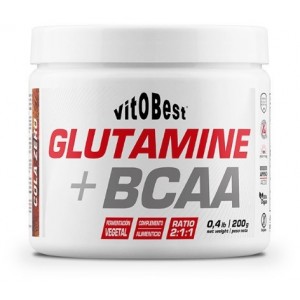 GLUTAMINE + BCAA 200 GR