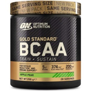GOLD STANDARD BCAA TRAIN + SUSTAIN 28 SERV