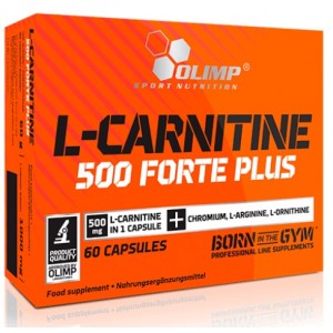 L-CARNITINE 500 FORTE PLUS 60 CAPS