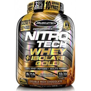 NITROTECH WHEY PLUS ISOLATE GOLD 1,81 KG