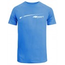 Camiseta Runfit Cube Naranja - Azul marino