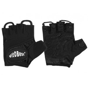 GUANTES CUERO NEGRO