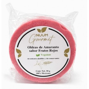 OBLEAS AMARANTO FRUTOS ROJOS 50 GR