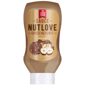 NUTLOVE SAUCE CHOCO HAZELNUT 280 GR