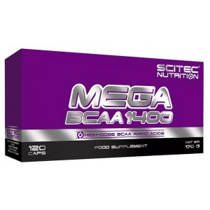 MEGA BCAA 1400 120 CAPS (CAD 5/24)