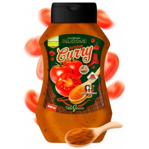 DELISAUCE KETCHUP CURRY 500 ML